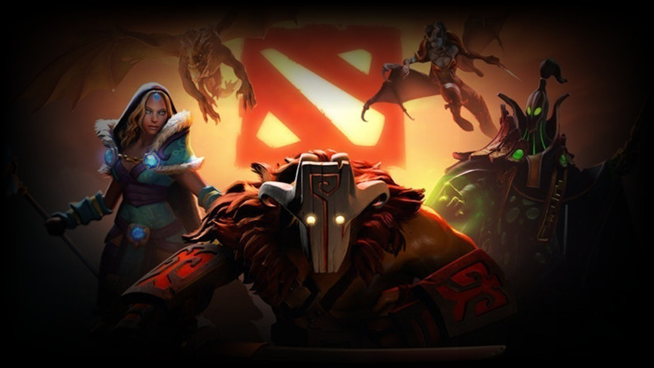 jugg,CM,DK,QOP and rubic with dota 2 logo